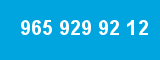 965 929 92 12 965 929 92 12
